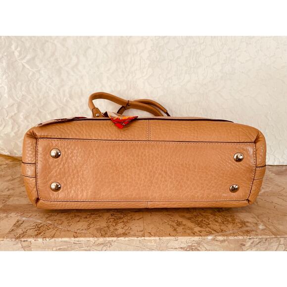 Coach penelope F14686 light melon pebble Leather Satchel BAG PURSE - Picture 5 of 9